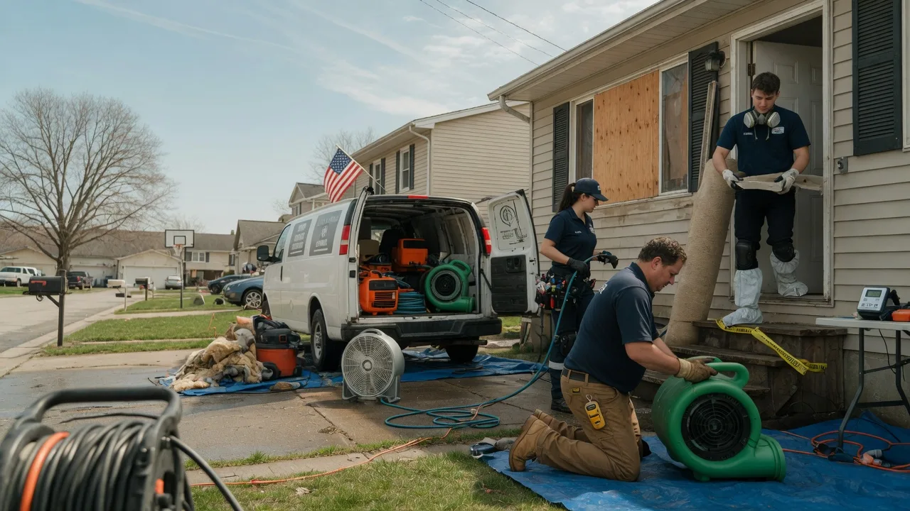 Water Damage Restoration in Cobb, WI near me